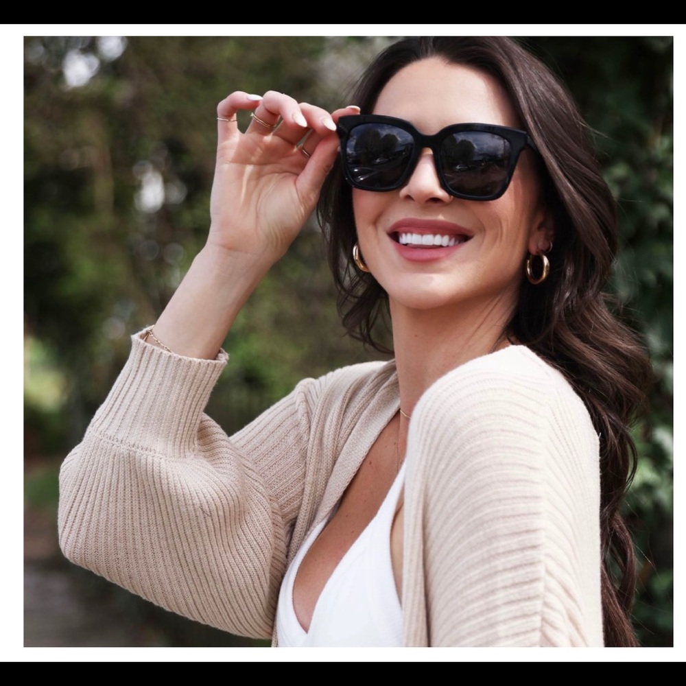 Diff Bella Black Frame with Gray Polarized Lenses